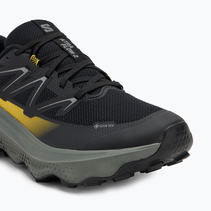 Мъжки обувки за бягане Salomon Ultra Flow 2 GTX black/sedona sage/incaberry 7