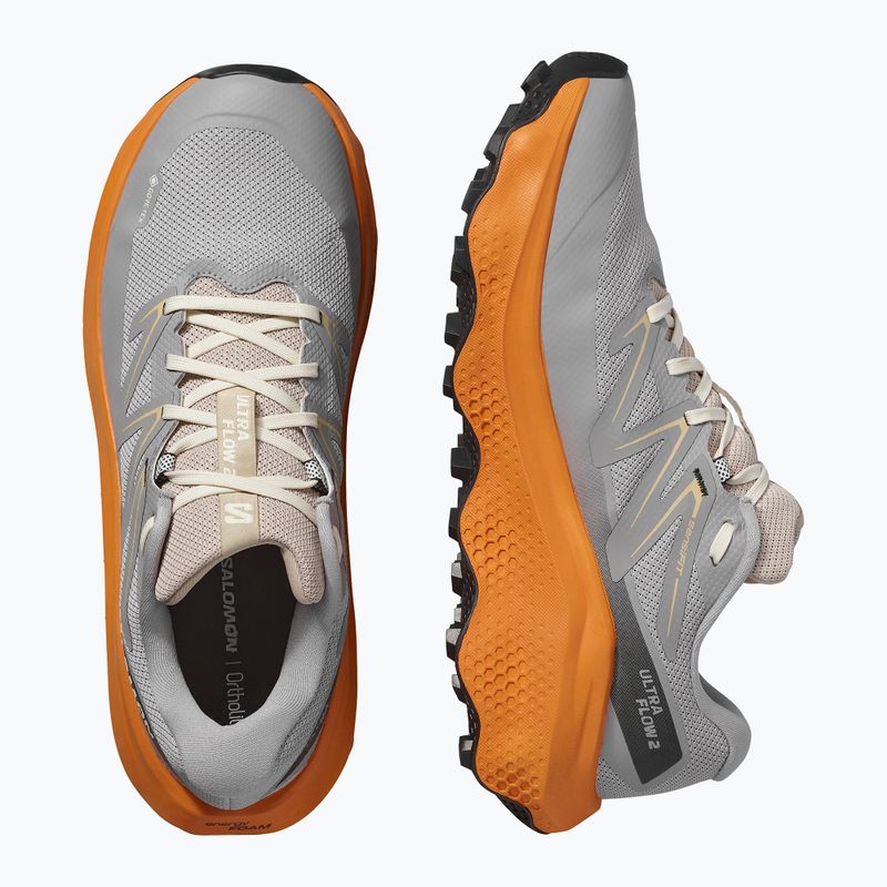 Мъжки обувки за бягане Salomon Ultra Flow 2 GTX gull/turmeric/white pepper 8
