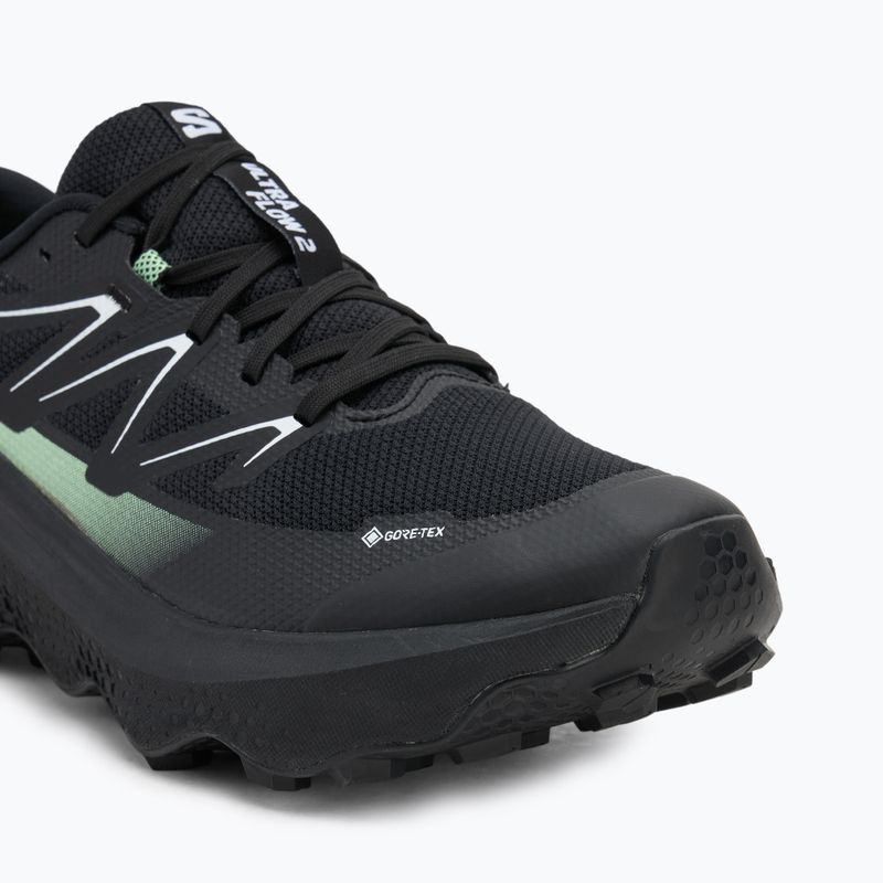 Мъжки обувки за бягане Salomon Ultra Flow 2 GTX black/black/patina green 7