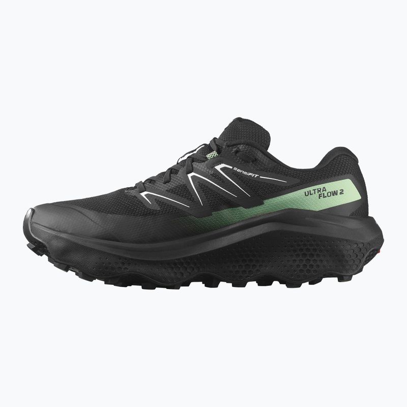 Мъжки обувки за бягане Salomon Ultra Flow 2 GTX black/black/patina green 9