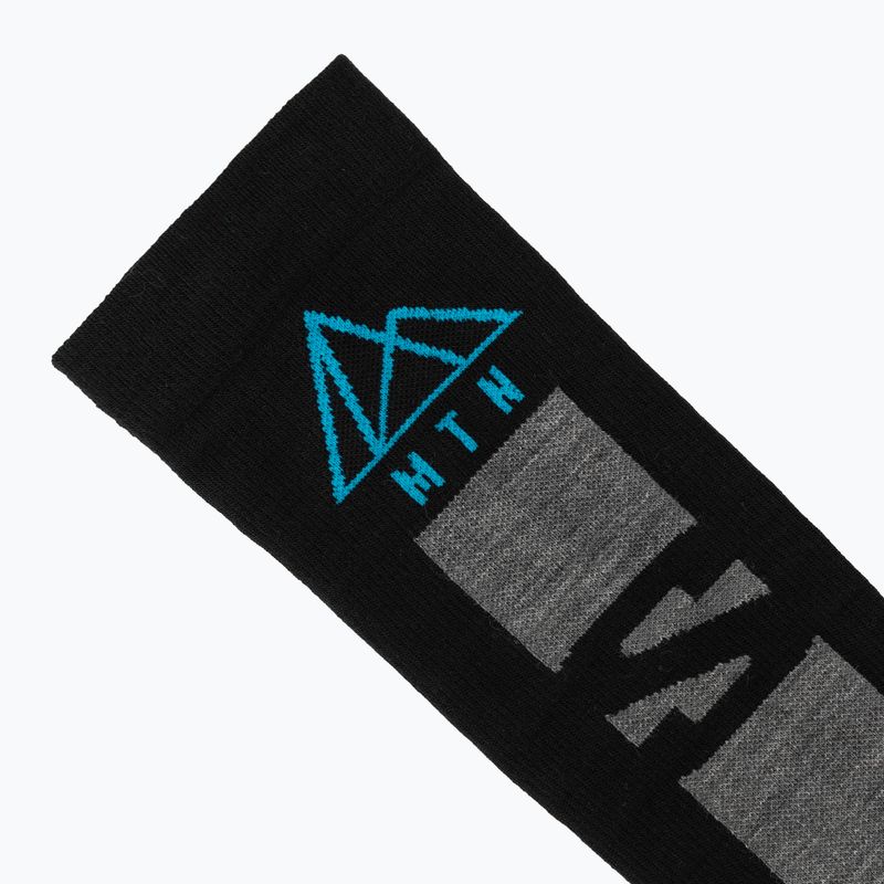 Скиорски чорапи Salomon MTN black/blue danube 3