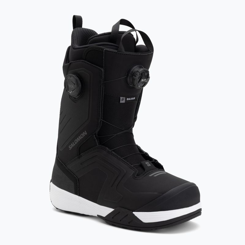 Мъжки обувки за сноуборд Salomon Dialogue Dual Boa black/black/white