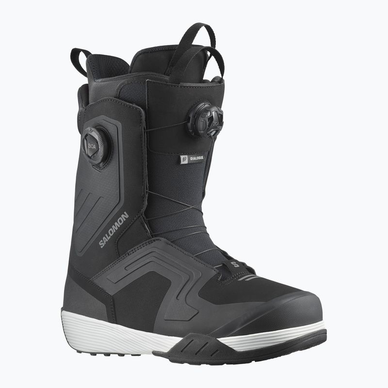 Мъжки сноуборд обувки Salomon Dialogue Dual Boa black/black/white