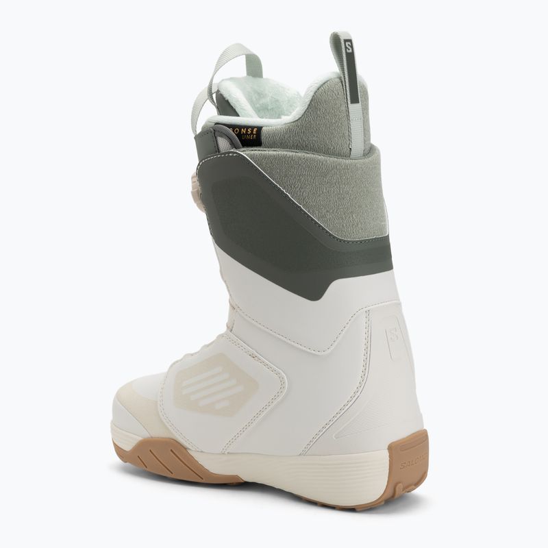 Дамски обувки за сноуборд Salomon Kiana Dual Boa W vanilla ice/agave green/clearly aqua 2