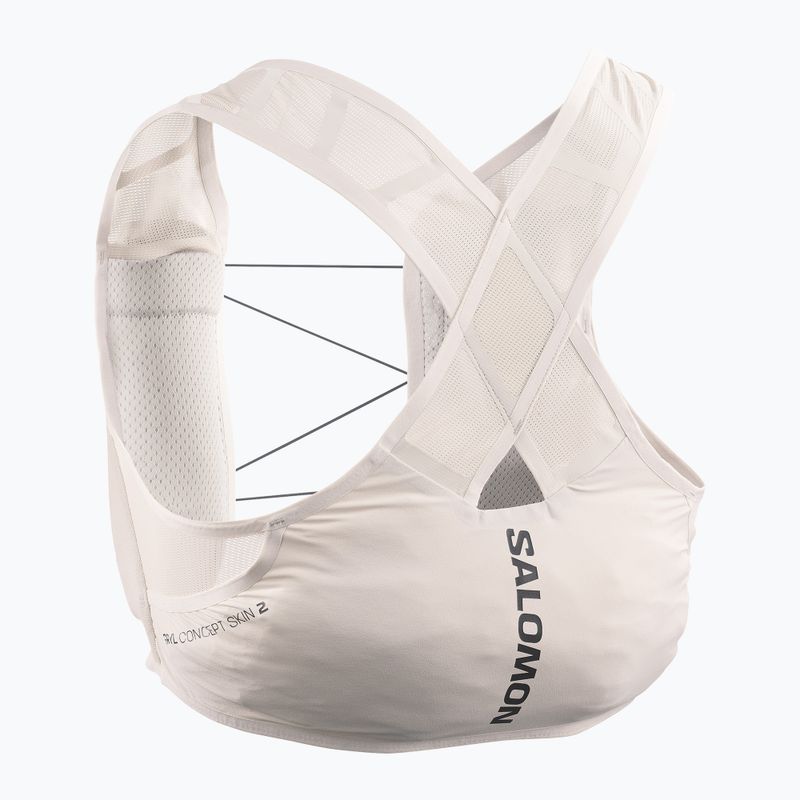 Жилетка за бягане Salomon GRVL Concept Skin 2 silver cloud 2