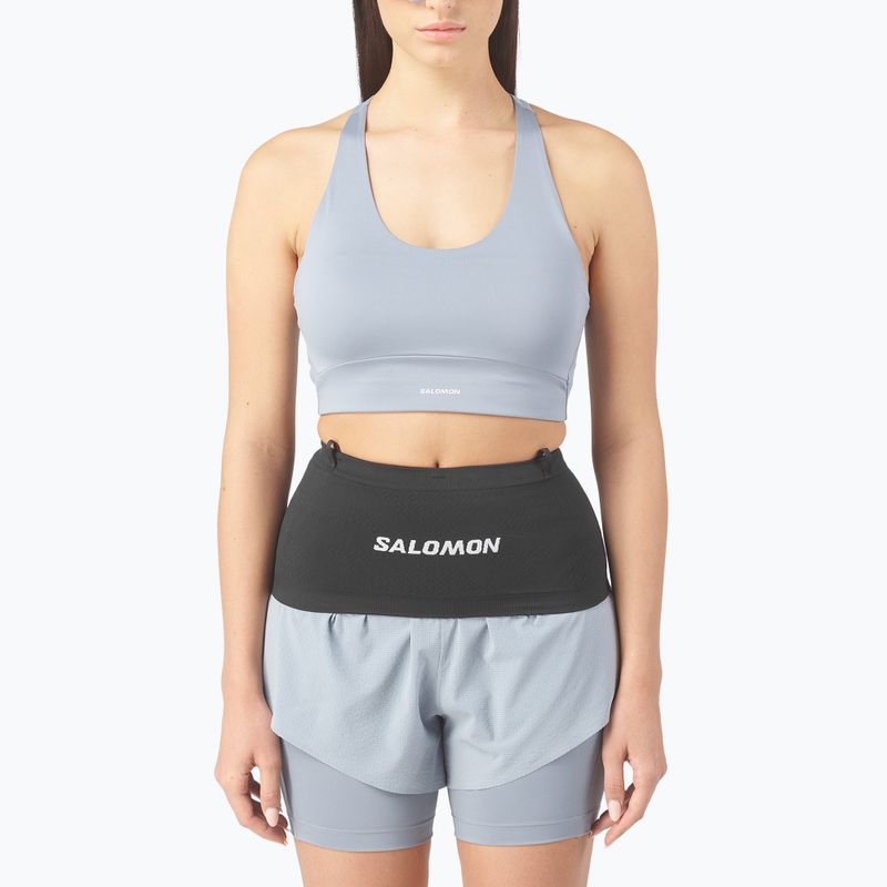 Колан за бягане Salomon Advance Skin Seamless black/white 4