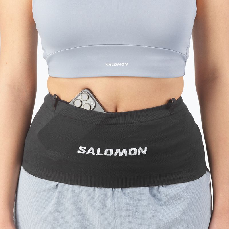Колан за бягане Salomon Advance Skin Seamless black/white 6