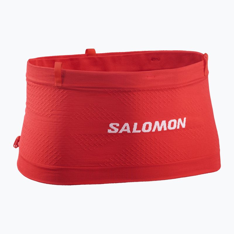 Колан за бягане Salomon Advance Skin Seamless flame scarlet/white