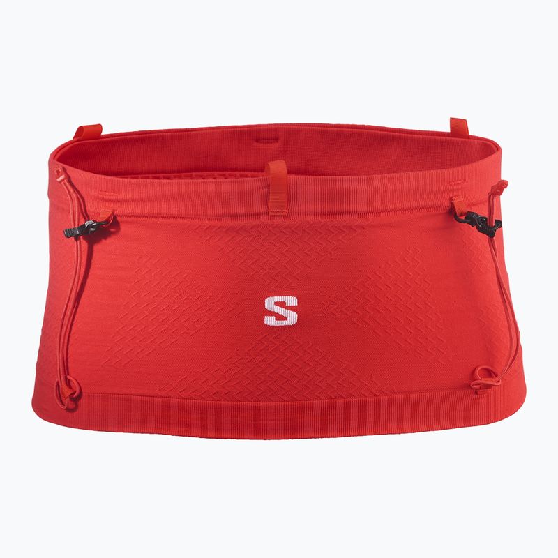 Колан за бягане Salomon Advance Skin Seamless flame scarlet/white 2