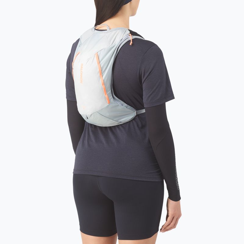 Туристическа раница Salomon Cross 4 l violet/quarry/nectarine 3