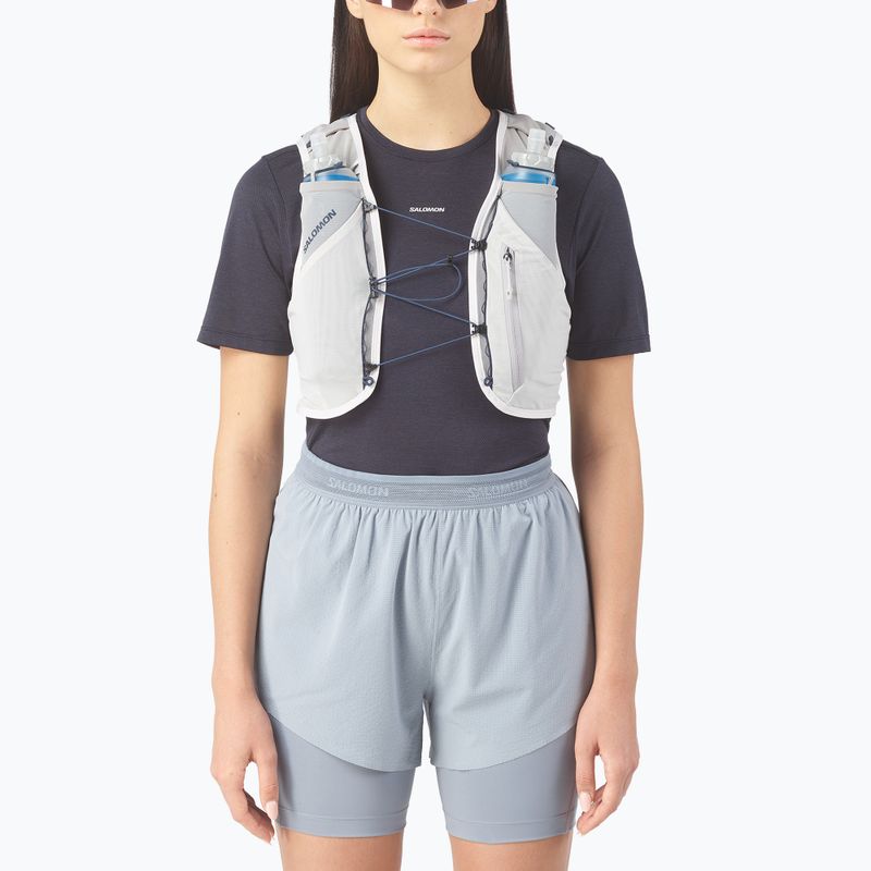 Жилетка за бягане Salomon Advance Skin 5 Set alloy/grey violet/spellb 3