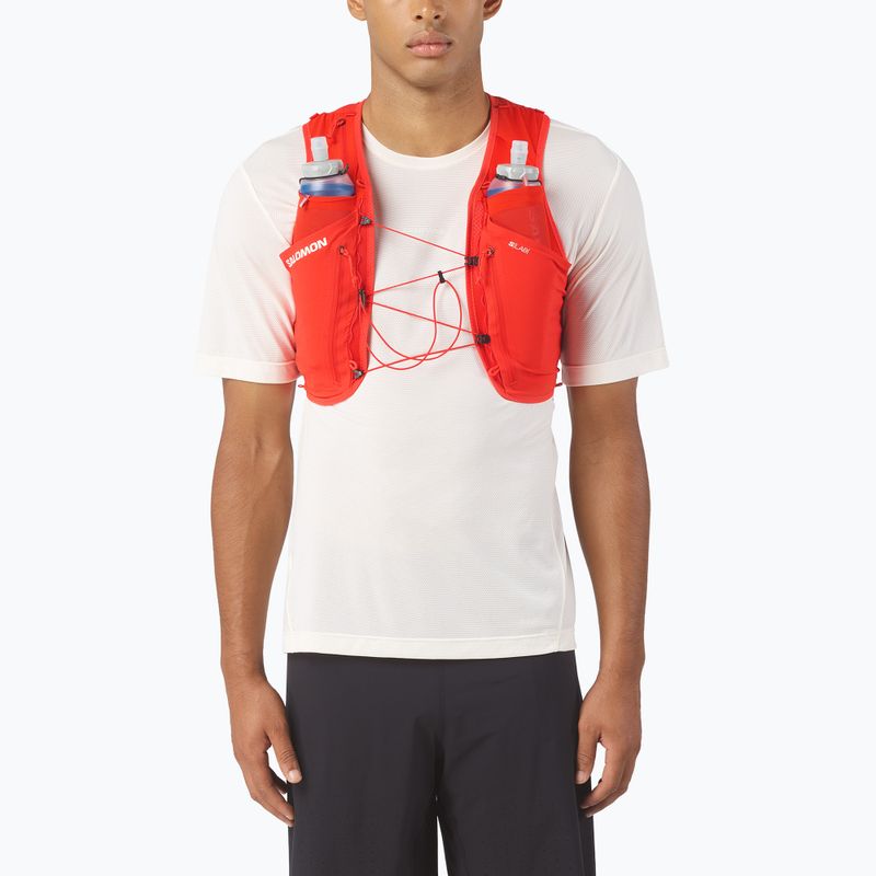 Жилетка за бягане Salomon S/Lab Sense 6 Set fiery red/black 3