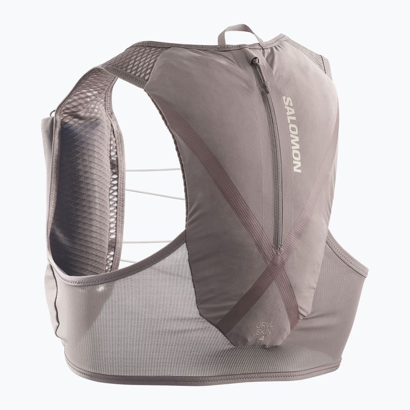 Жилетка за бягане Salomon GRVL Skin 4 Set iron/silver cloud 2