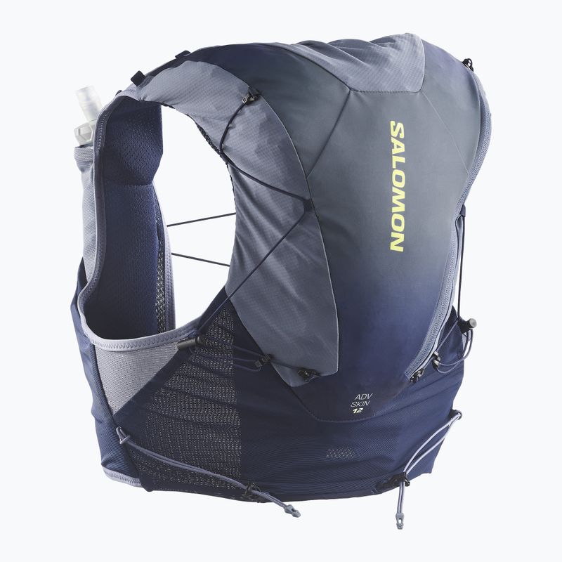 Жилетка за бягане Salomon Advance Skin 12 Gradient Set martime blue/grey 2