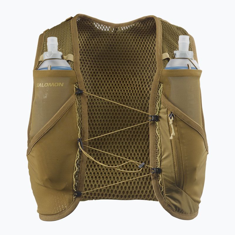 Жилетка за бягане Salomon Active Skin 4 Set brilliant olive/willow