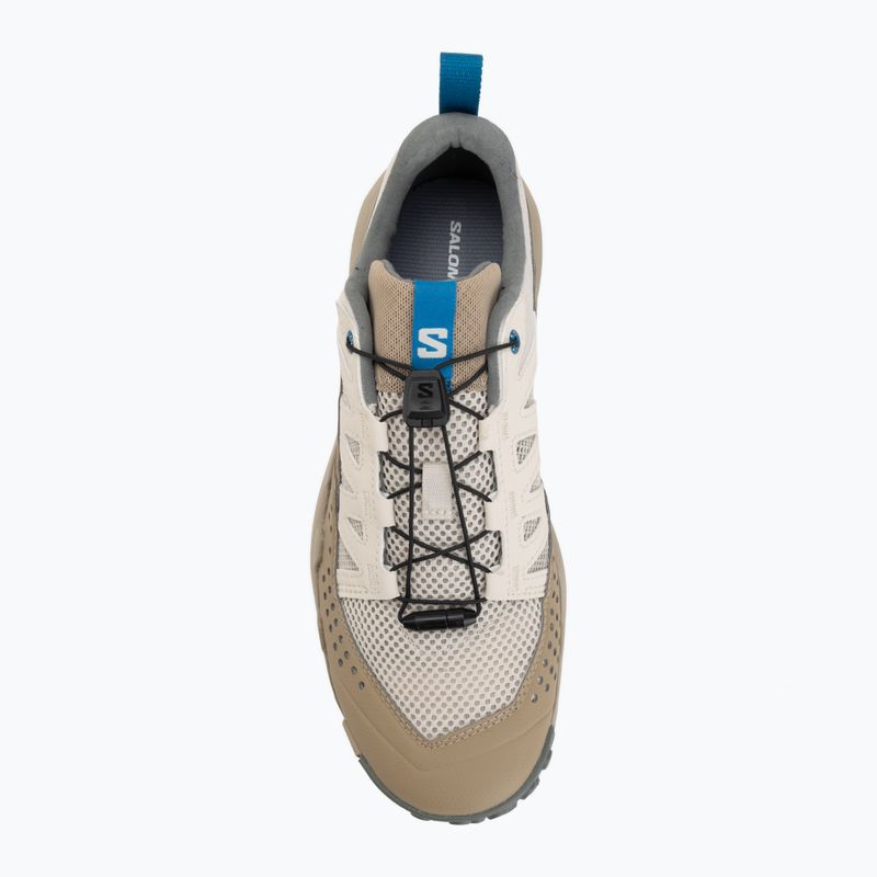 Мъжки туристически обувки Salomon Techamphibian 5 rainy day/desert tan/mykonos blue 5