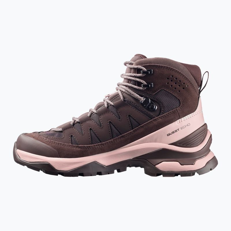 Дамски обувки за трекинг Salomon Quest Echo GTX blkcof/shadow/blac 2