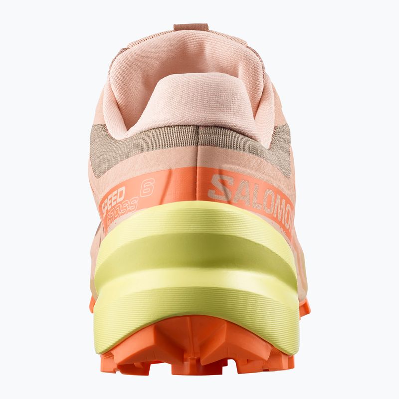 Дамски обувки за бягане Salomon Speedcross 6 burro/sunny lime/almond cream 4