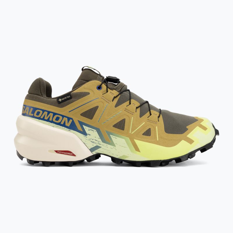Мъжки обувки за бягане  Salomon Speedcross 6 GTX grape leaf/aspargus green 2