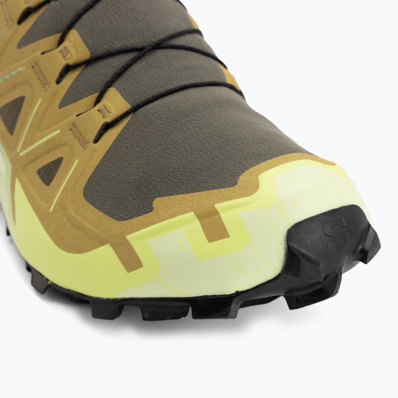 Мъжки обувки за бягане  Salomon Speedcross 6 GTX grape leaf/aspargus green 7