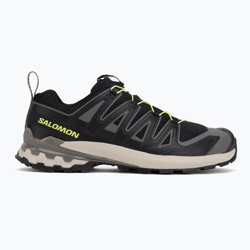 Мъжки обувки за бягане Salomon XA Pro 3D V9 black/dark gull grey/acid lime 2