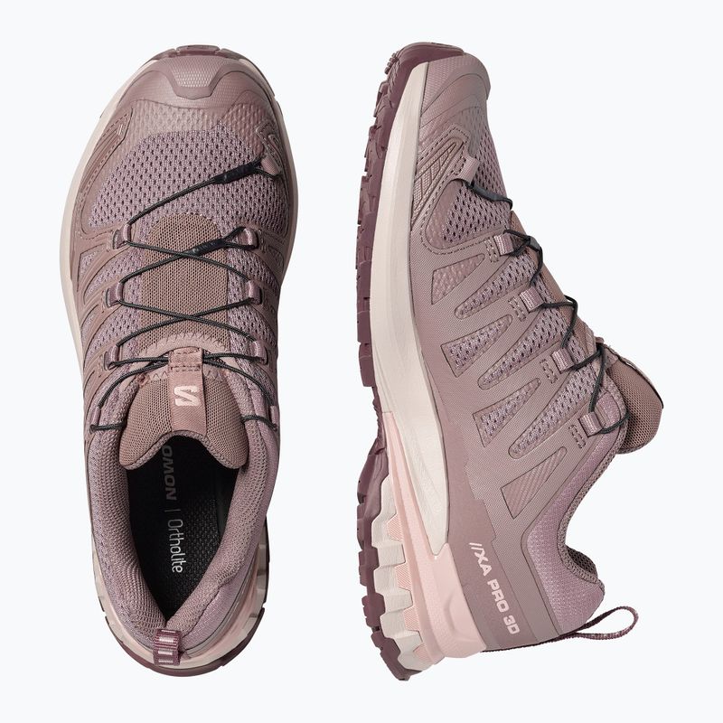 Дамски обувки за бягане Salomon XA Pro 3D V9 iron/shadow grey/huckleberry 6