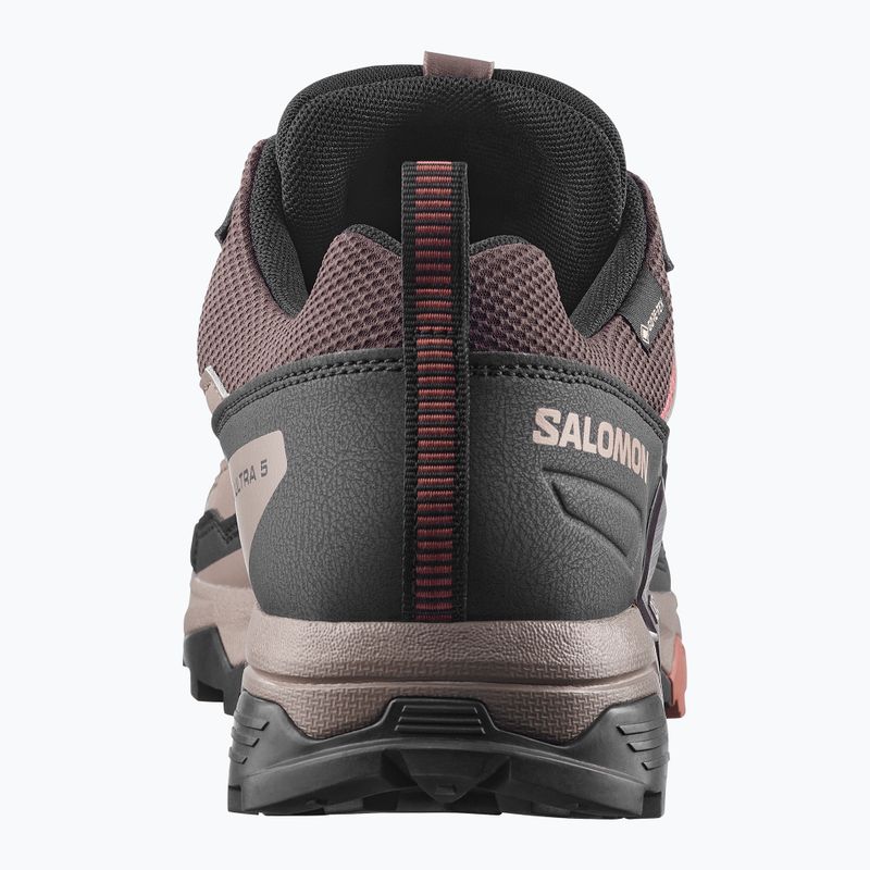 Мъжки туристически обувки Salomon X ULTRA 5 GTX black coffee/walnut/arabian 4