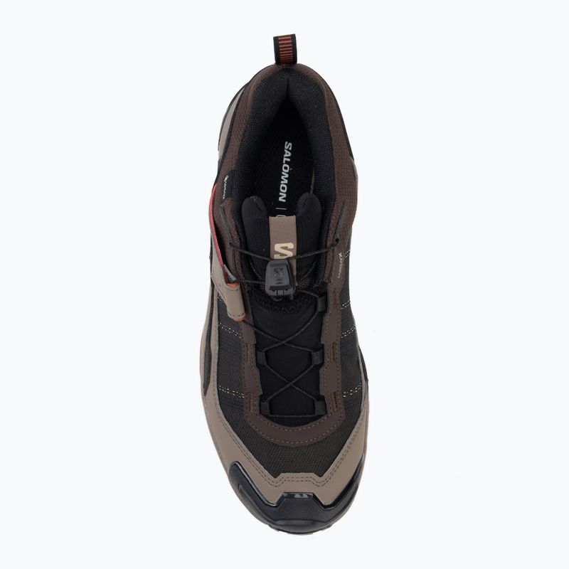 Мъжки обувки за трекинг Salomon X ULTRA 5 GTX black coffee/walnut/arabian 5