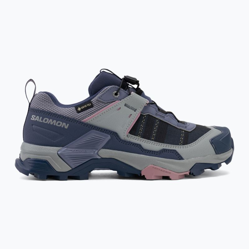 Дамски обувки за трекинг Salomon X ULTRA 5 GTX spellbound/monument/dusky 2