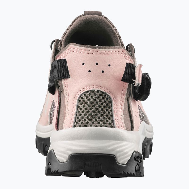 Дамски туристически обувки Salomon Techamphibian 5 walnut/tapioca/clearly aqua 4