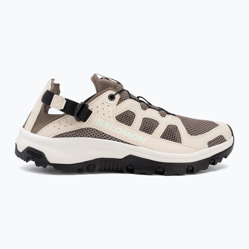 Дамски туристически обувки Salomon Techamphibian 5 walnut/tapioca/clearly aqua 2
