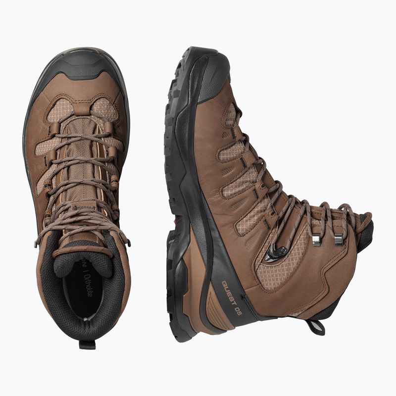 Мъжки обувки за трекинг Salomon Quest 5 GTX dark earth/black 6