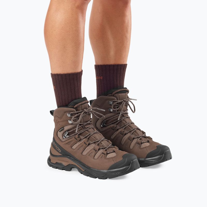 Мъжки обувки за трекинг Salomon Quest 5 GTX dark earth/black 7