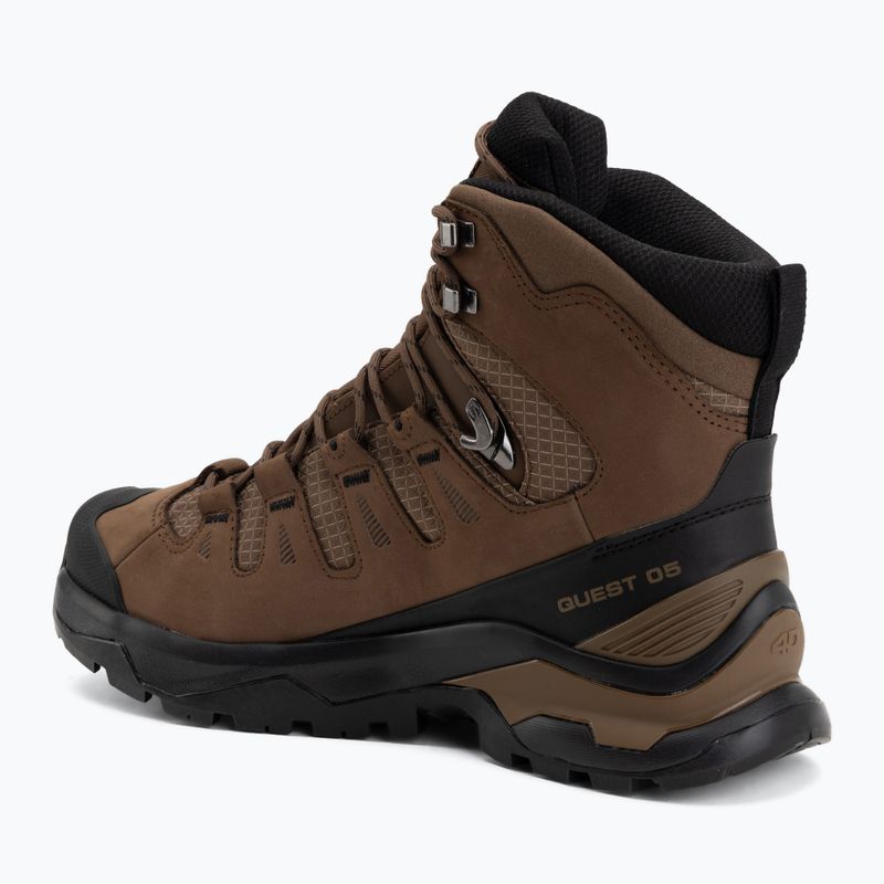 Мъжки обувки за трекинг Salomon Quest 5 GTX dark earth/black 3