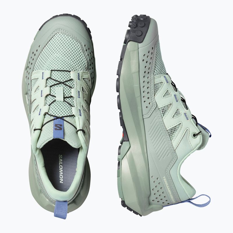 Дамски туристически обувки Salomon Terramphibian sea foam/green 6