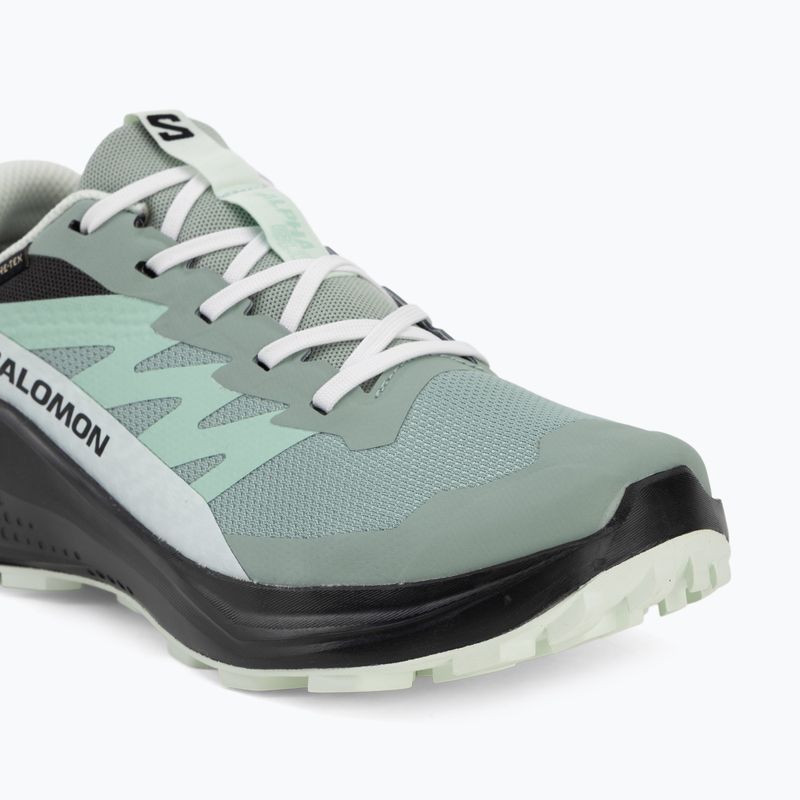 Дамски обувки за бягане Salomon Alphaglide GTX green milieu/asphalt 7