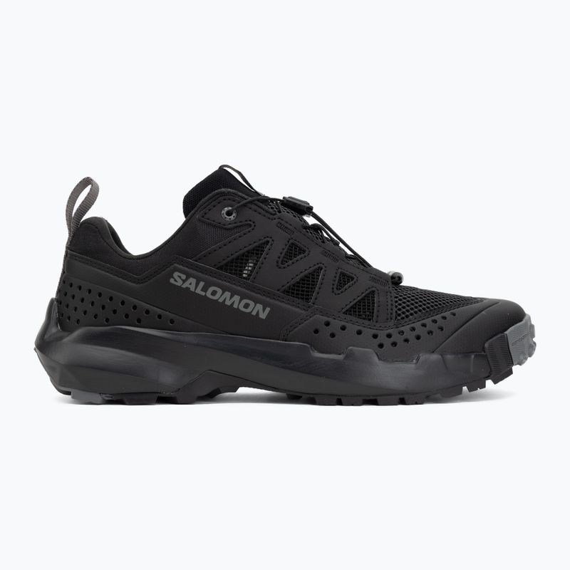 Мъжки туристически обувки Salomon Techamphibian 5 black/black/castlerock 2
