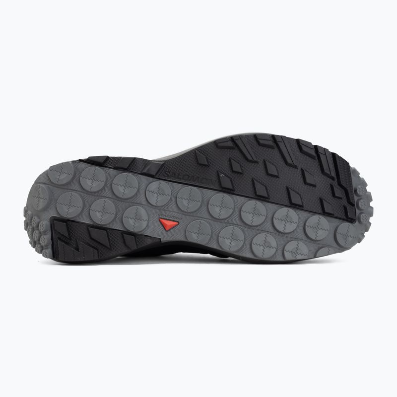 Мъжки туристически обувки Salomon Techamphibian 5 black/black/castlerock 4