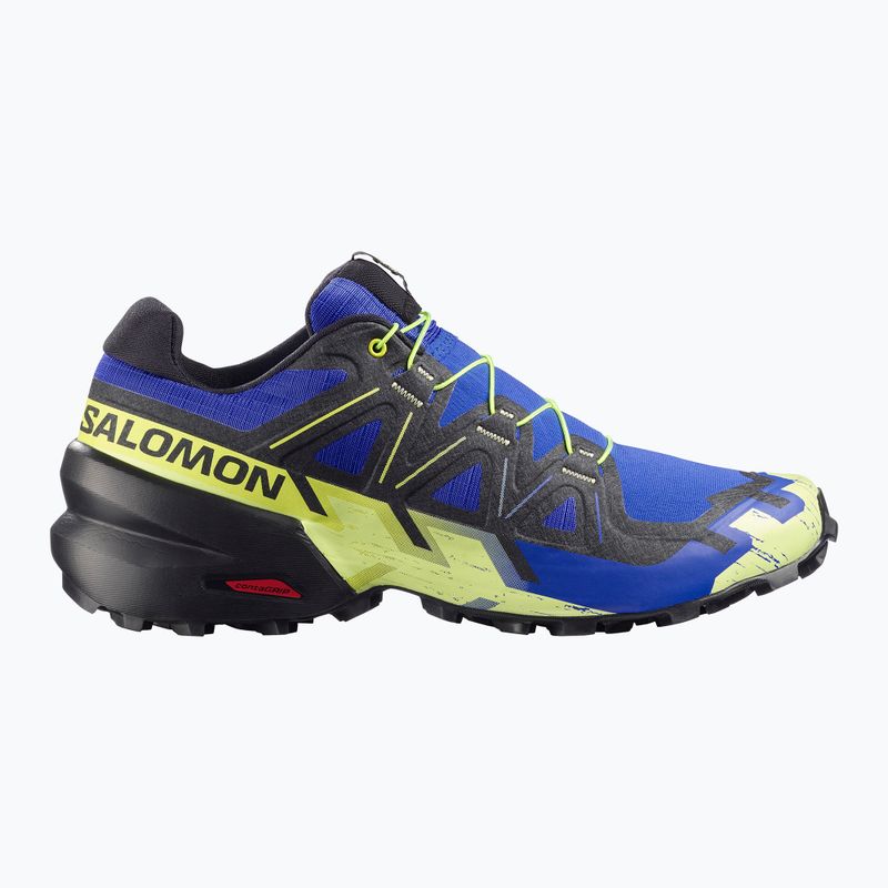 Мъжки обувки за бягане Salomon Speedcross 6 bluing/black/acid lime 2