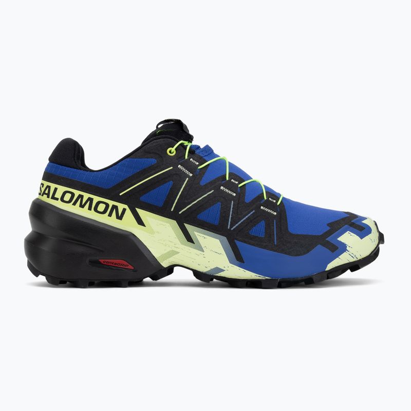 Мъжки обувки за бягане Salomon Speedcross 6 bluing/black/acid lime 2