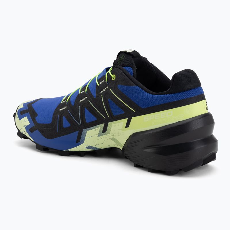 Мъжки обувки за бягане Salomon Speedcross 6 bluing/black/acid lime 3