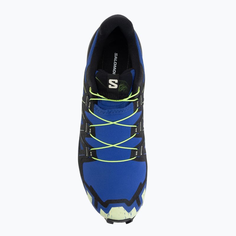 Мъжки обувки за бягане Salomon Speedcross 6 bluing/black/acid lime 5