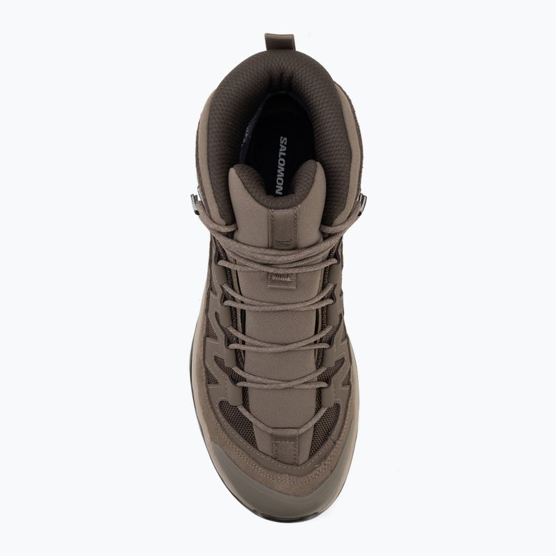 Мъжки обувки за трекинг Salomon Quest Echo GTX walnut/dsrtan/blko 5
