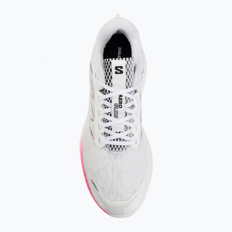 Мъжки обувки за бягане Salomon Aero Glide 4 white/white/black 5