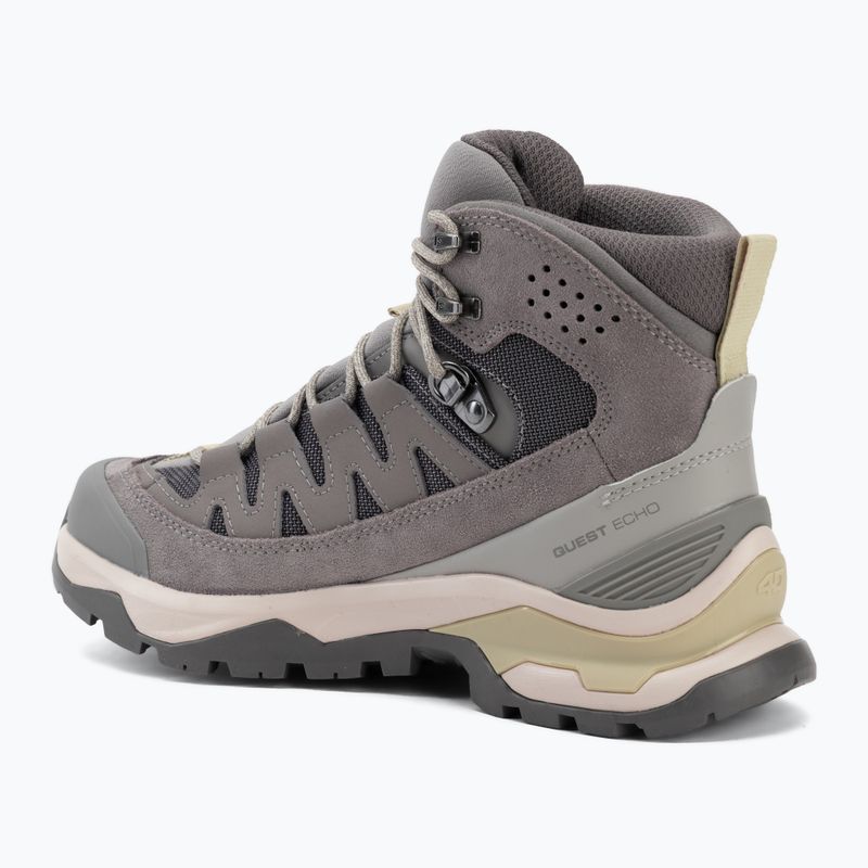 Дамски обувки за трекинг Salomon Quest Echo GTX gull/paloma/bog 3