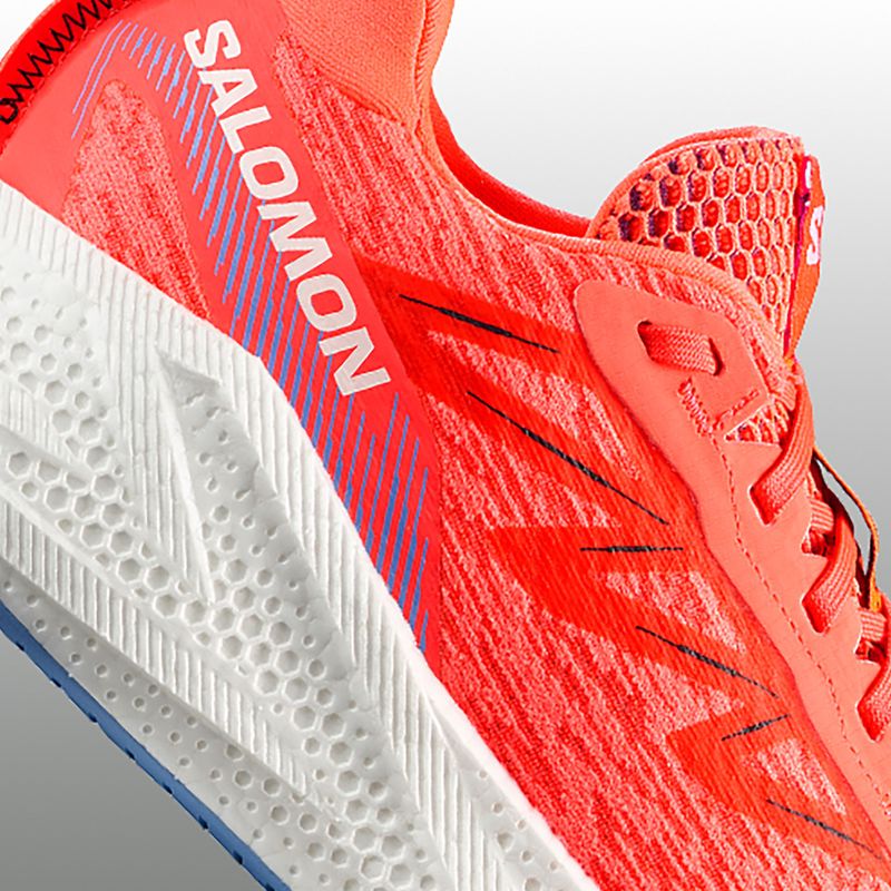 Мъжки обувки за бягане Salomon Aero Glide 4 neon flame/white/persia 8