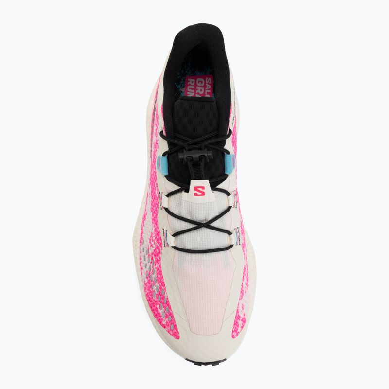 Мъжки обувки за бягане Salomon Aero Glide 4 GRVL vanilla ice/knockout pink/black 5