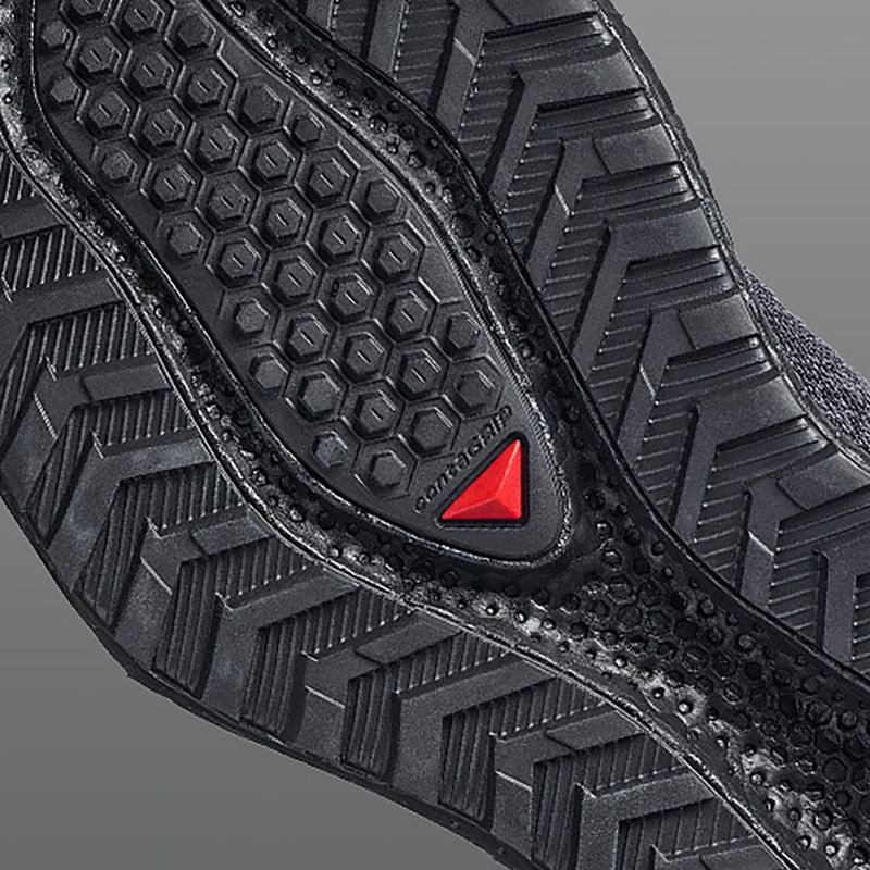 Дамски обувки за бягане Salomon Aero Glide 4 GRVL black/asphalt/black 4