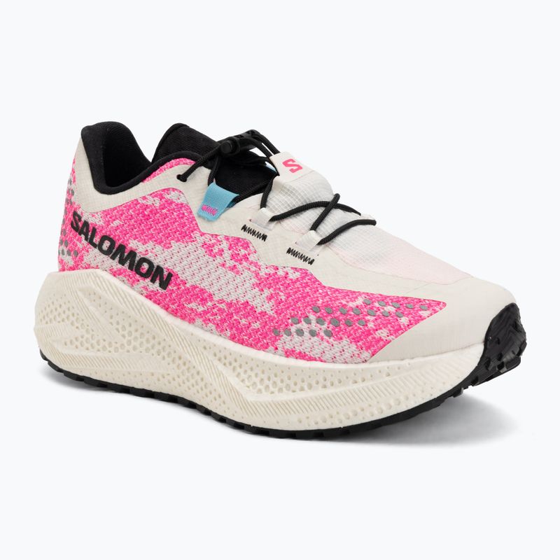 Дамски обувки за бягане Salomon Aero Glide 4 GRVL vanilla ice/knockout pink/black