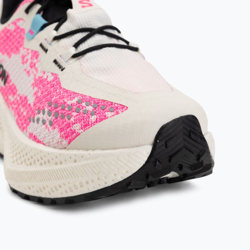 Дамски обувки за бягане Salomon Aero Glide 4 GRVL vanilla ice/knockout pink/black 7